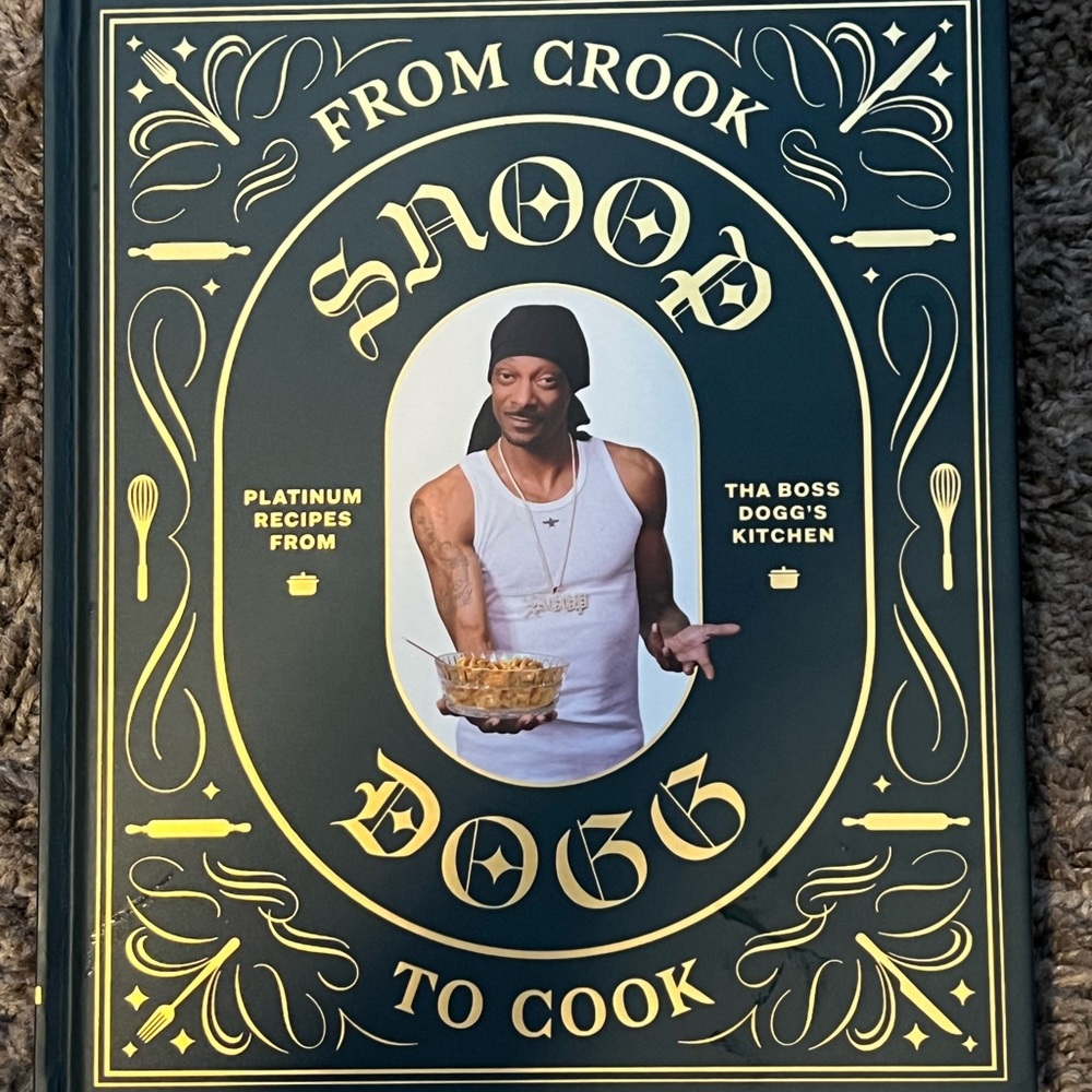 Snoop Dog Cookbook $13